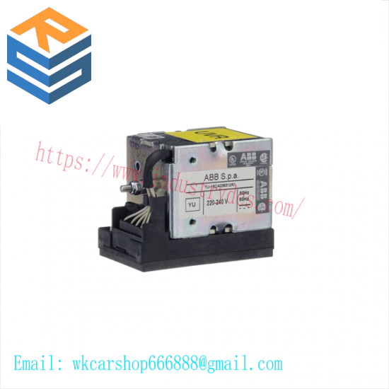 ABB 1SDA038312R1 UNDERVOLTAGE RELEASE SUPPLY VOLTAGE