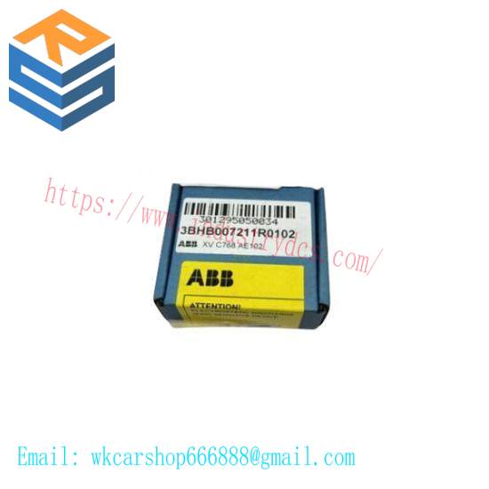 ABB 3BHB007211R0101 ;XVC768AE101 Control Board