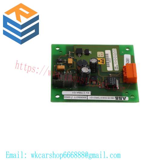 ABB 3BHE006373R0101 ;XVC769AE101 Control Board