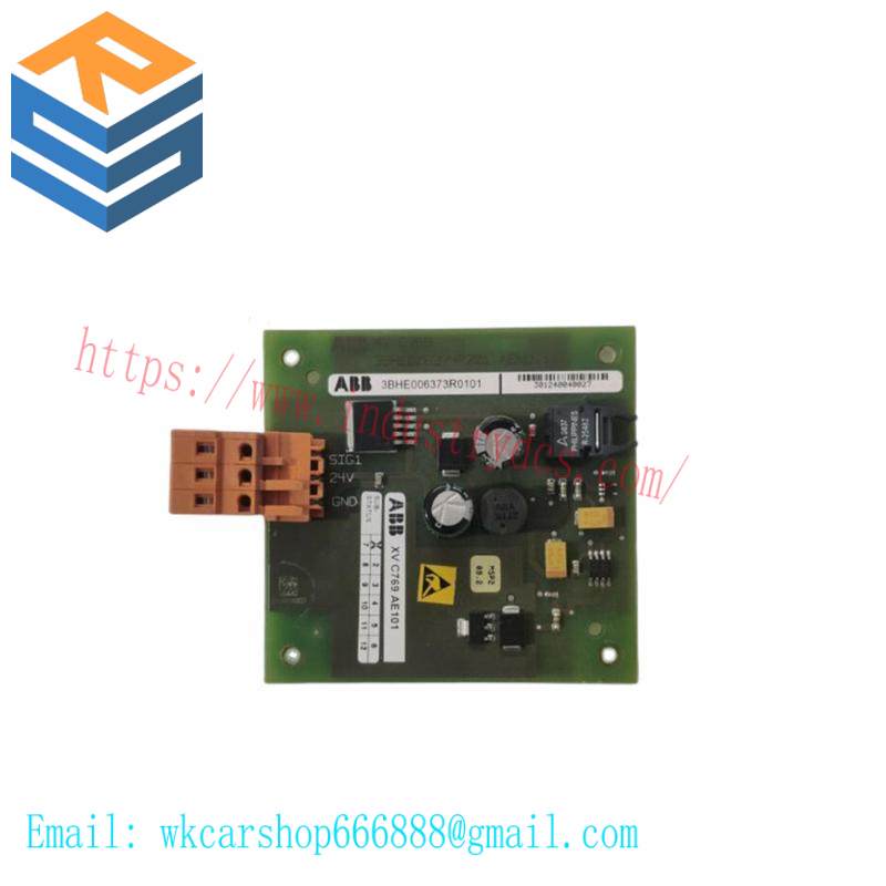 ABB 3BHE006373R0101 ;XVC769AE101 OEI-BOARD