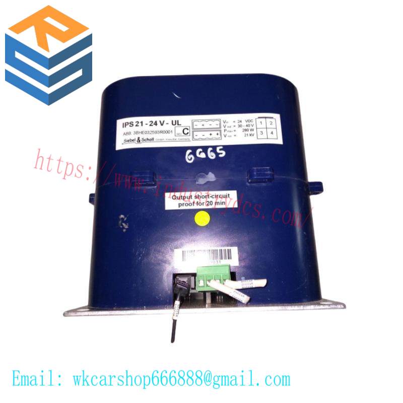 ABB 3BHE032593R0001 ISOLATED POWER SUPPLY