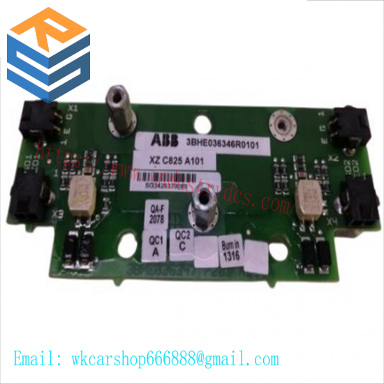 ABB 3BHE036346R0101 XZ C825 A101 Card