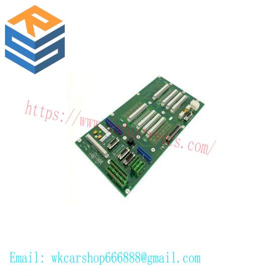 ABB 3HAB6372-001 ROBOT BACKPLANE SLOT RACK DSQC330
