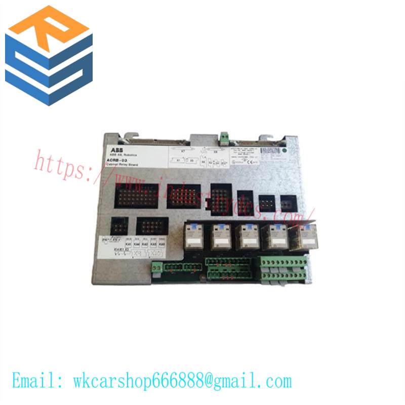 ABB ACRB-033HNE08250-1 Safety Cabinet Relay Board