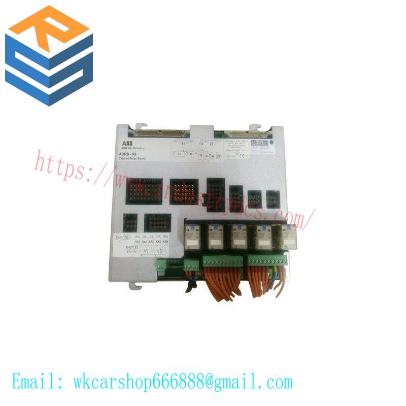 ABB ACRB-03 3HNE08250-1 3HNE06225-1 Safety Cabinet Relay Board