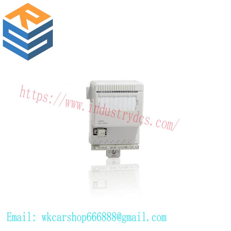 ABB AO801 3BSE020514R1 AO801 Analog output 8 ch