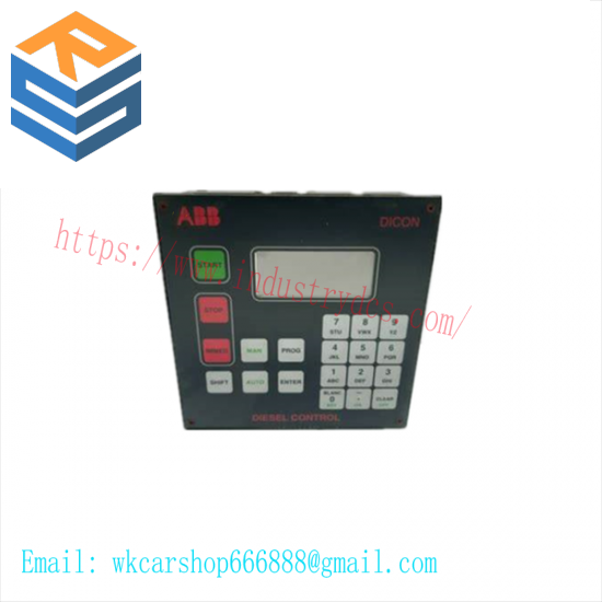 ABB CMA112 Diesel Control Display Panel