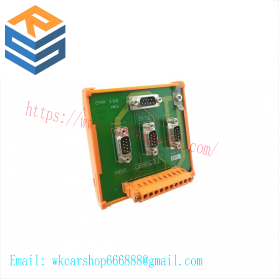 ABB CMA136 Generator Relay Terminal Board