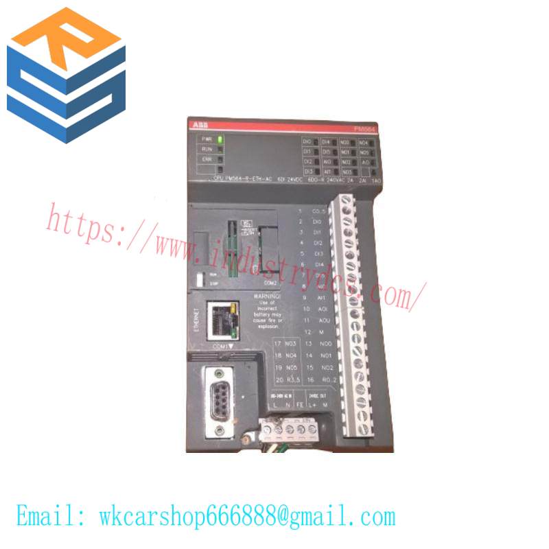 ABB PM564-R-ETH A0 PLC Central Processing Unit