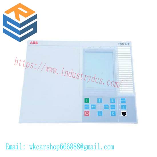 ABB REC670 1MRK000008-NB Bay Control Display