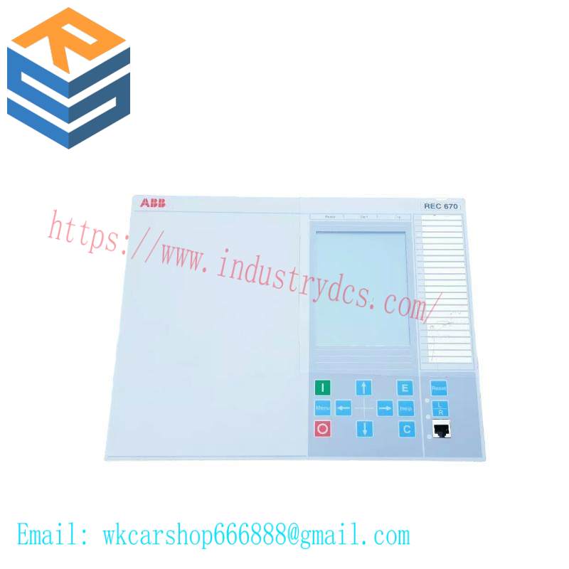 ABB REC670 1MRK000008-NB Rec670 Bay Control Display
