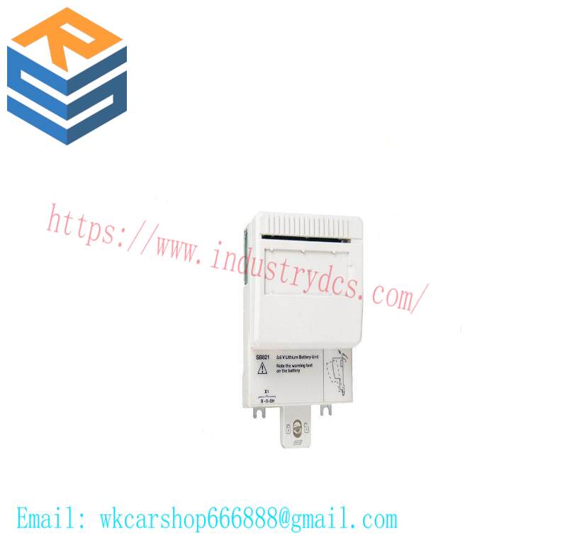 ABB SB821 3.6 V Lithium Battery Unit