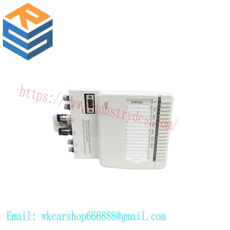 ABB TB825 3BSE036634R1 Optical Media Converter Multi Mode