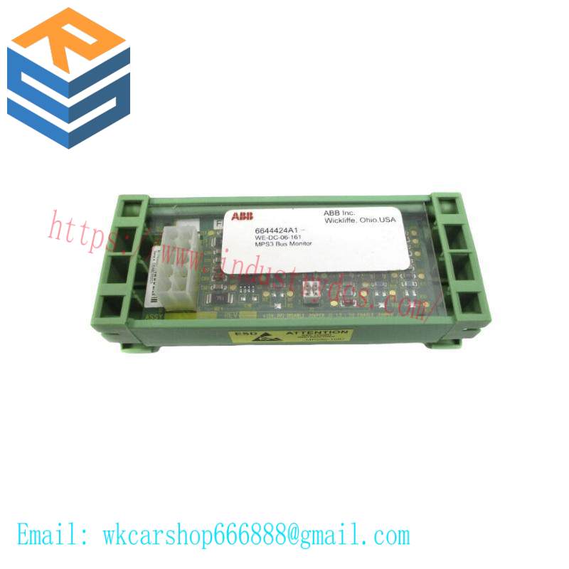 ABB WE-DC-06-161 6644424A1 Voltage Bus Monitor Assembly