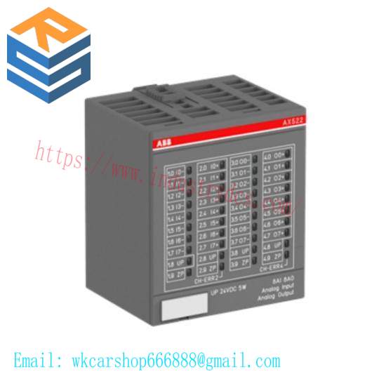 AX522 1SAP250000R0001  Analog I/O Module  ABB