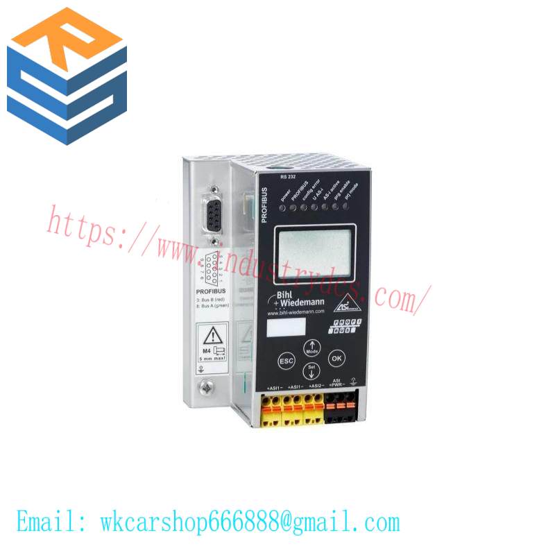 B+W BWU1569 AS-i 3.0 PROFIBUS Gateway in Stainless Steel, 2 masters