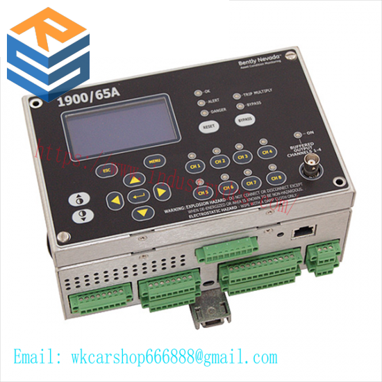 Bently Nevada 1900/65A 172323-01 General Purpose Equipment Monitor