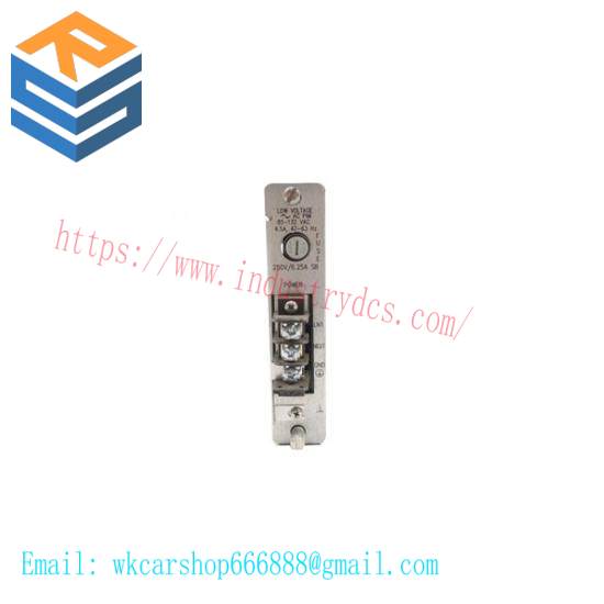 Bently Nevada 3500/15 125840-02 Low Voltage AC Power Input Module