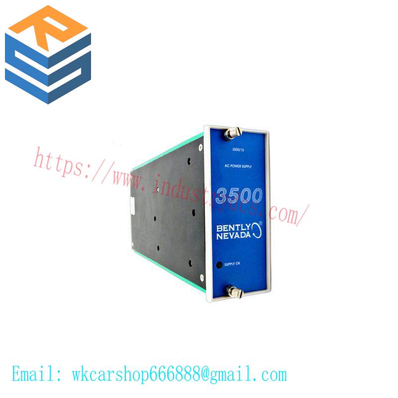 Bently Nevada 3500/15 AC 127610-01 AC Power Supply Module