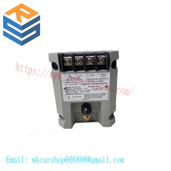 Bently Nevada 990-08-XX-01-00 2-Wire Vibration Transmitter