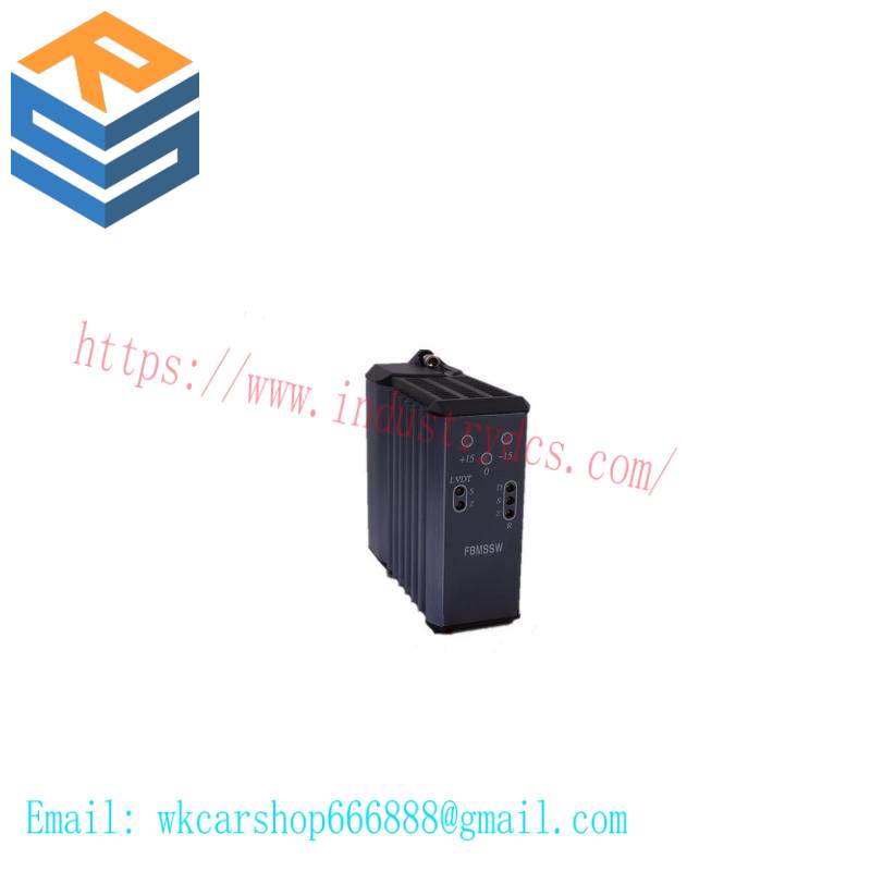 BENTLY NEVADA FBMSSW Control card