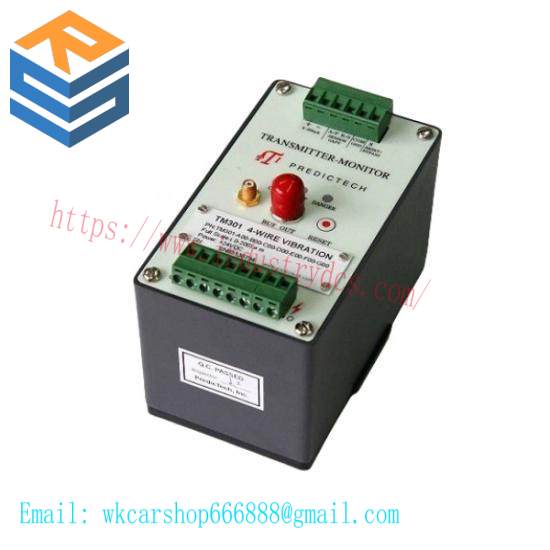 Bently Nevada TM301-A02-B00-C00-DOO-E00-F00-G00 Transmitter Monitor