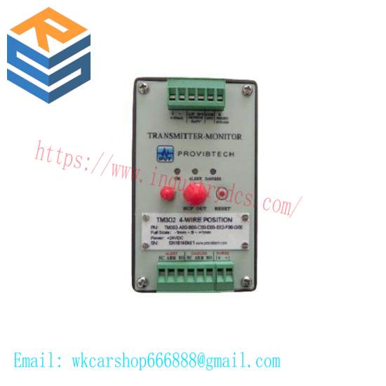 Bently Nevada TM302-A00-B00-C00-D00-E00-F00-G00 Vibration Monitoring