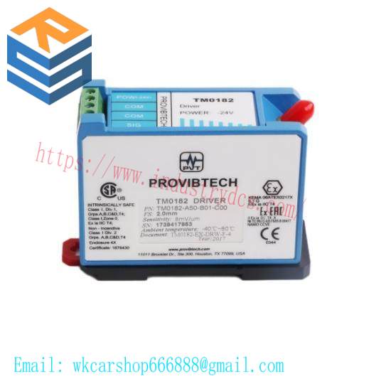 Bently Nevada WT0182-A50-B01-C00 Proximity Sensor