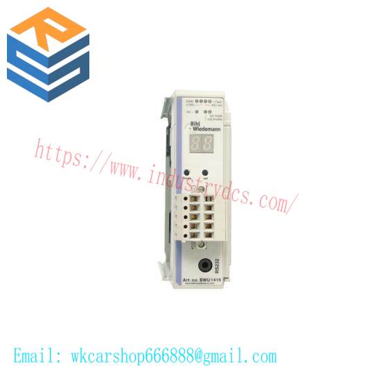 BIH2+WIEDERMANN BWU1840 BWU1416 AS-Interface Master/Scanner Module
