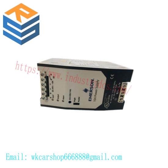 EMERSON 1X01047H01L1  Ovation DCS Power Supply