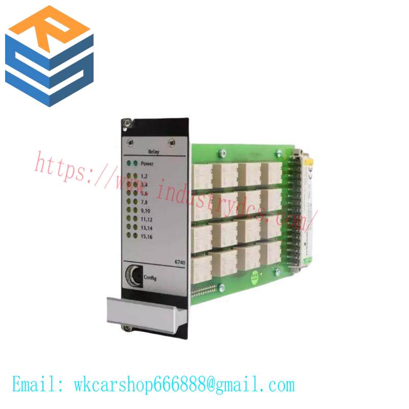 Emerson A6740-10 16-Channel Output Relay Module