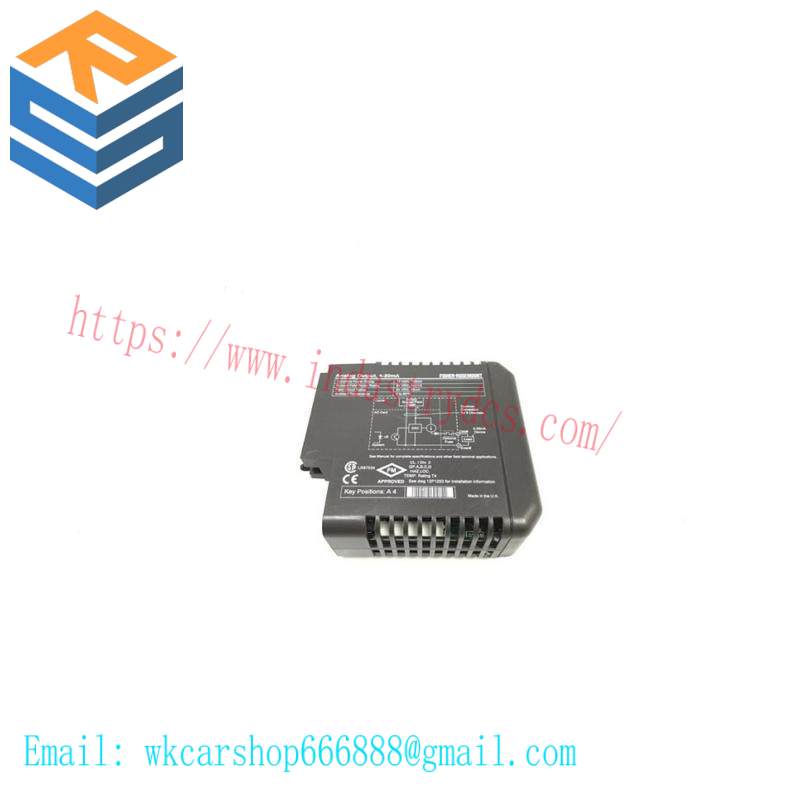 EMERSON KJ3101X1-BB1 12P1866X052 8-Channel IS DI Field Safety Module