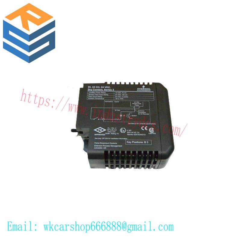 EMERSON KJ3222X1-EA1 12P2533X022 Input Module