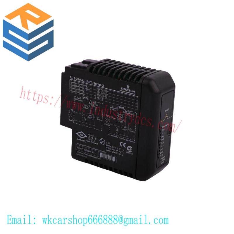 Emerson KJ3223X1-BA1 12P2871X012 ANALOG MODULE