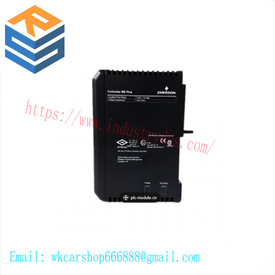 EMERSON VE3007 KJ2003X1-BB1 MD Plus Controller