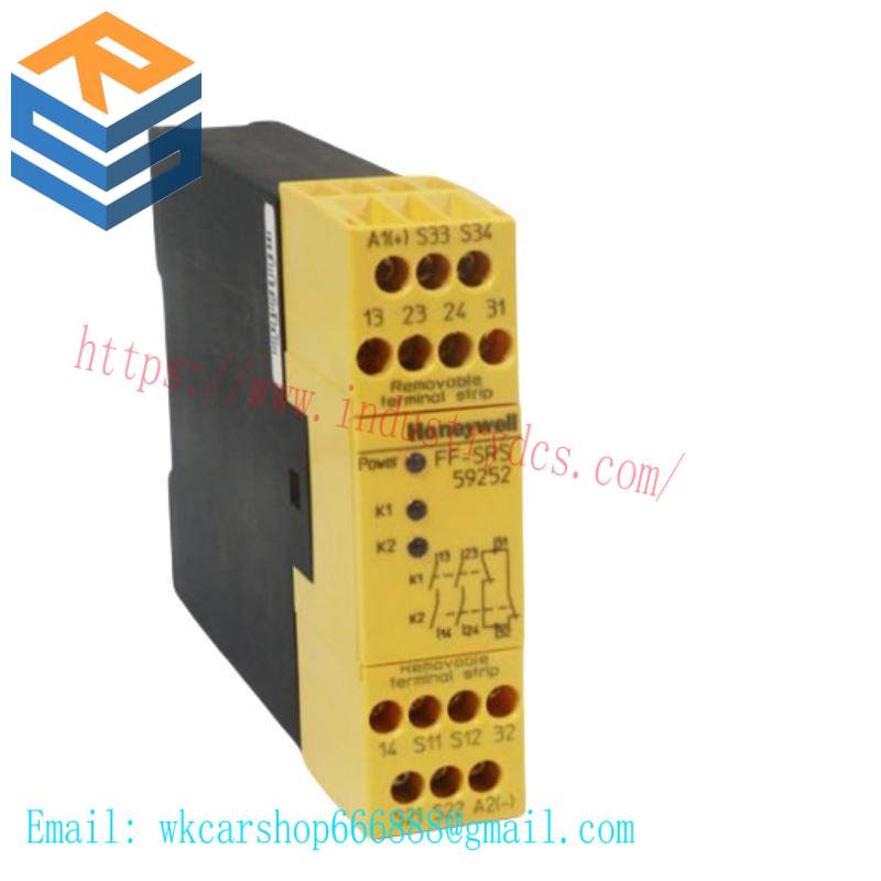 HONEYWELL FF-SRS59252 SAFETY RELAY MODULE