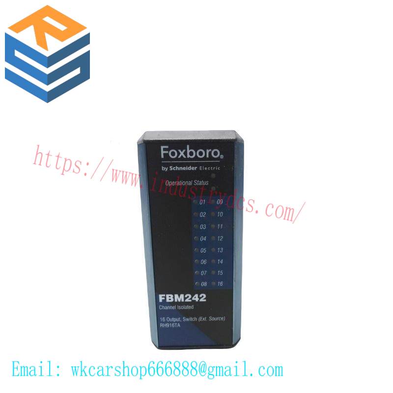 FOXBORO FBM242 RH916TA Channel Isolated 16 Output Switch