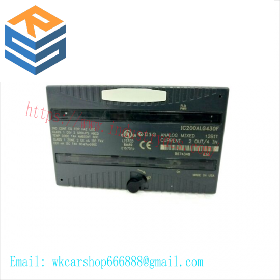 GE FANUC IC200ALG230F Analog Input Module