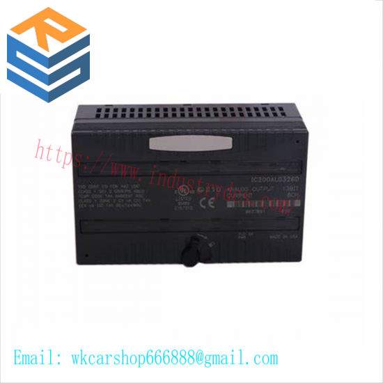 GE FANUC IC200ALG326H Analog Output Module