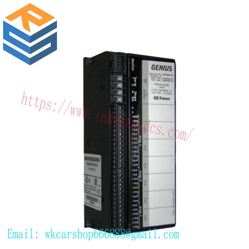 GE Fanuc IC660BBA021 THERMOCOUPLE INPUT BLOCK