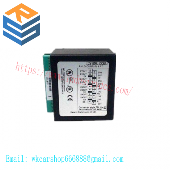 GE FANUC IC670ALG230 Analog Input Module
