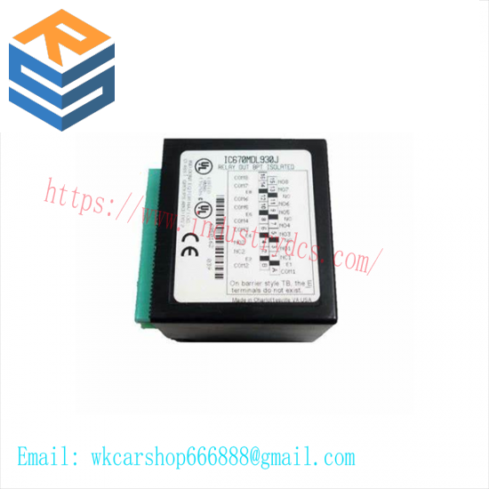 GE FANUC IC670MDL930 relay output module