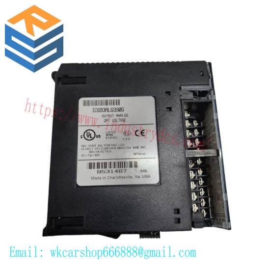 GE FANUC IC693ALG390 Analog Output I/O