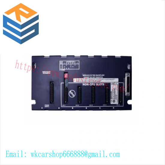 GE FANUC IC694CHS398 5-Slot Serial Expansion Backplane