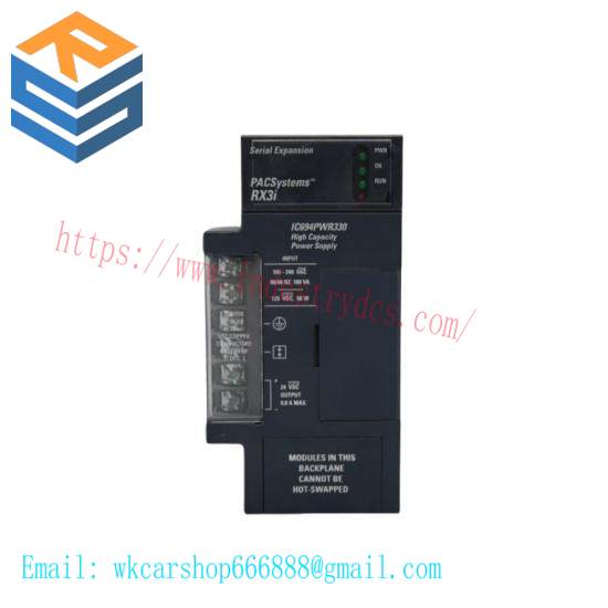 GE FANUC IC694PWR330 Power Supply