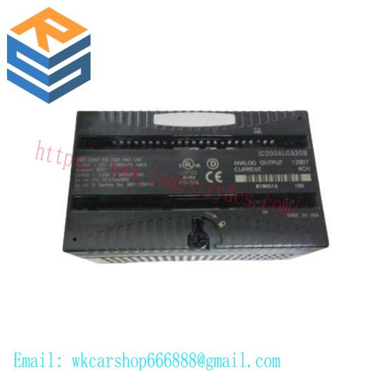 GE IC200ALG262G Analog Current input module