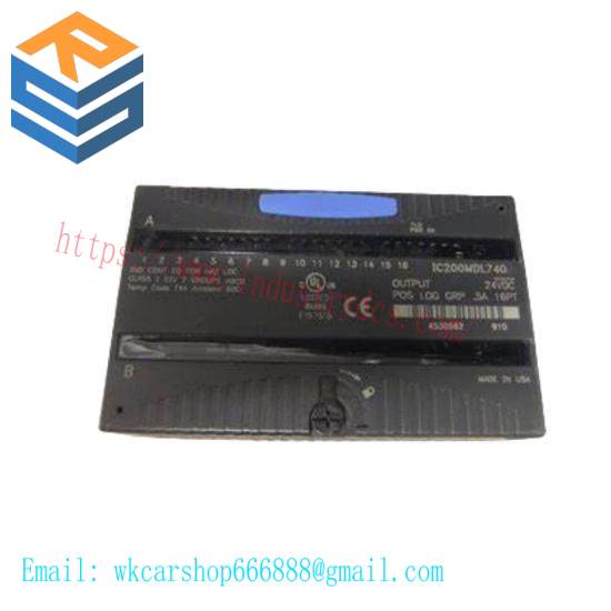 GENERAL ELECTRIC IC200MDL740