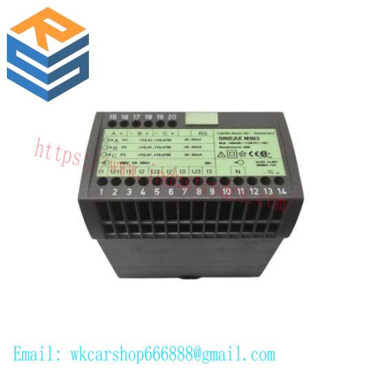 GMC SINEAX M563 Analog Out