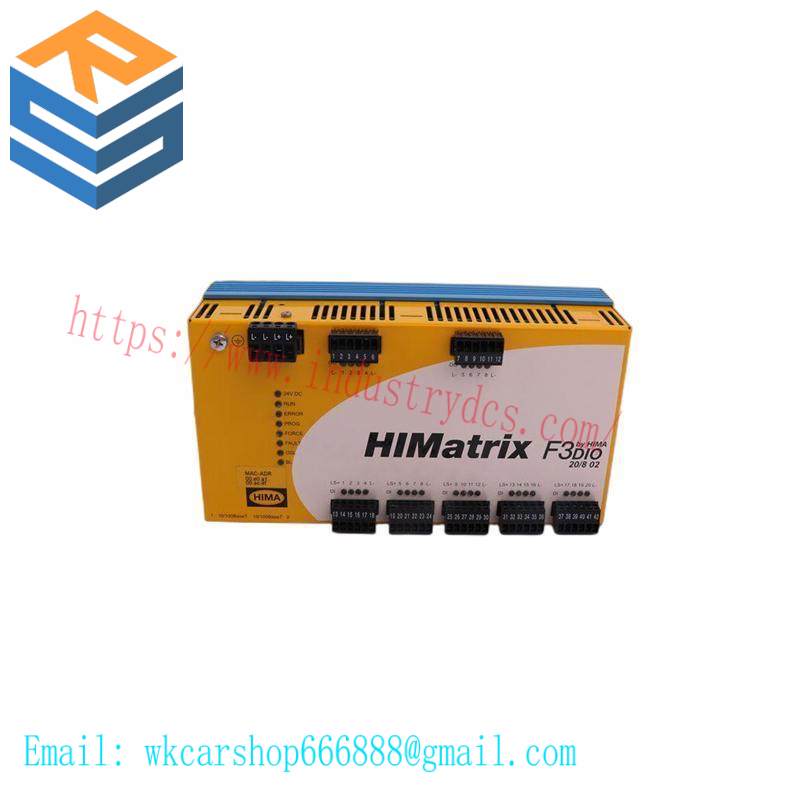 HIMA F3 DIO 20/8 02 F3DIO20/802 Remote I/O Module