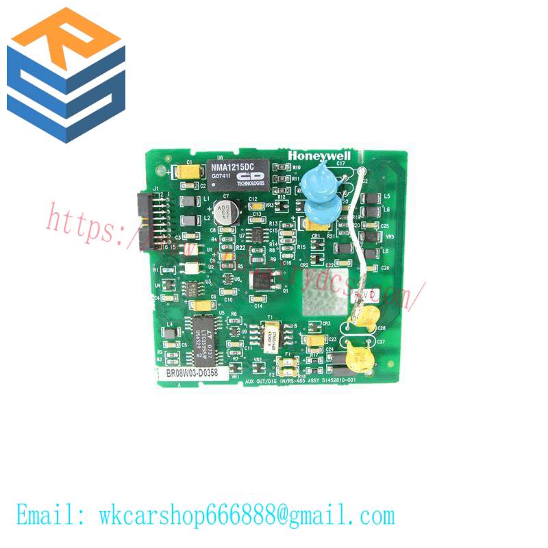 Honeywell 51452810-001 Auxiliary Output / Input Board Circuit